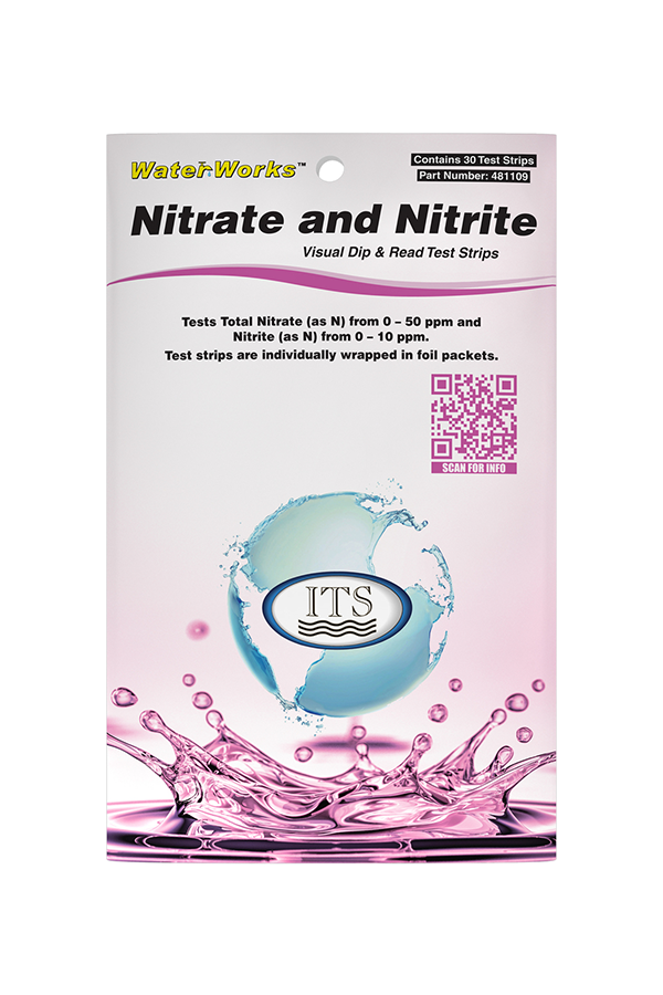WaterWorks™ Nitrate/Nitrite - FOIL PACKETS (30 Tests)