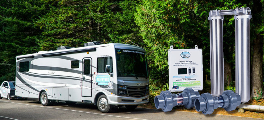 ECOsmarte RV/ Diesel Pusher Dual Tank Stainless Steel Zero Backwash System and RV