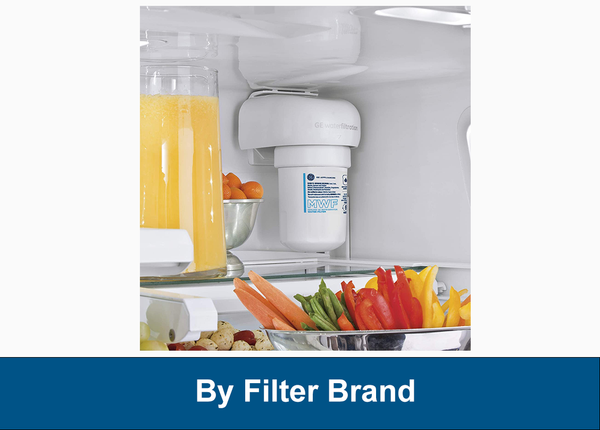 Refrigerator Filter inside a fridge with produce