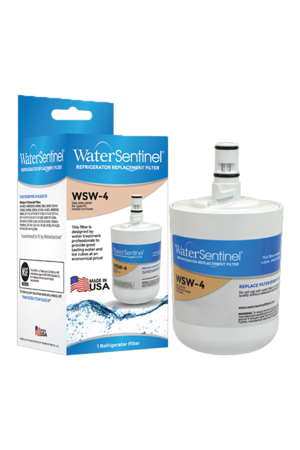 WaterSentinel WSW-4 Refrigerator Replacement Filter: Fits Whirlpool/KitchenAid 046-9002 (Filter 8)